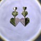 Three Layers Of Love Earrings