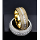 high quality luxury hiphop ice out bling ring