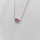 Pink Zircon Necklace