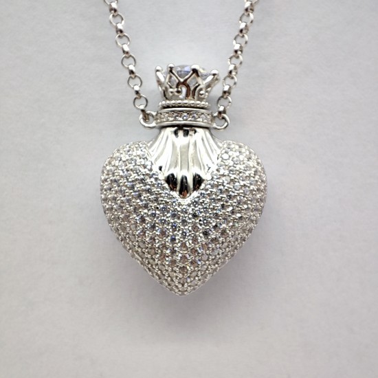 Silver Heart Necklace