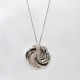 Rose Gold Irregular Pendant Necklace