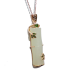 hetian jade rose gold necklace