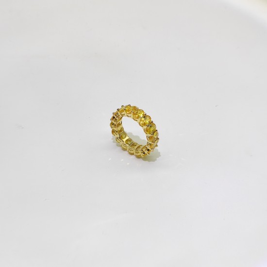 Yellow Simple Ring